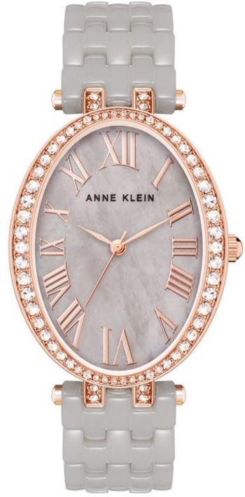 Anne Klein Analogové hodinky Party Animal Oval AK/3900RGTP