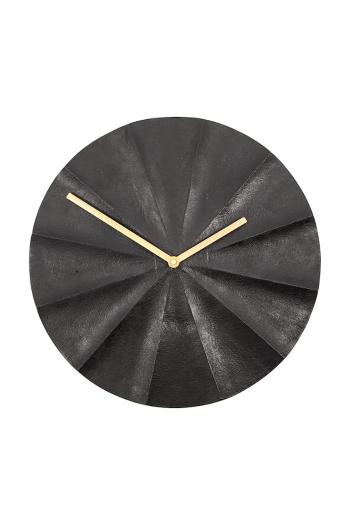 Nástenné hodiny House Doctor HDShow 30 cm čierna farba