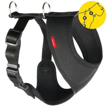 Harnașament auto din neopren Tommi L, negru