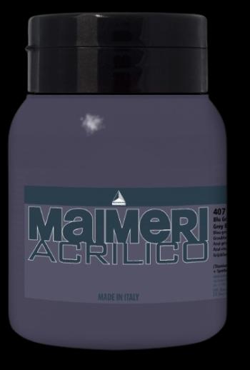MAIMERI ACRILICO - Akrylové farby 407 - grey blue, 0,5 L