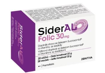 SiderAL Folic 30 mg, 20 ks