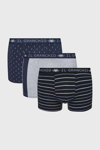 3PACK Bavlnené boxerky Leon