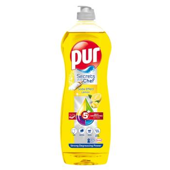 PUR Secrets of Chef Lemon Prípravok na ručné umývanie riadu 750 ml