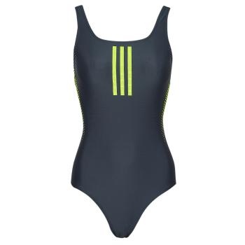 adidas  3-Stripes Graphic V-Back Swimsuit  Plavky jednodielne Námornícka modrá