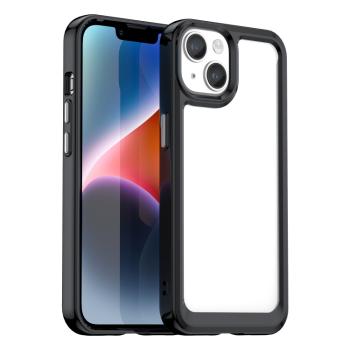 CRYSTAL Ochranný kryt Apple iPhone 15 čierny