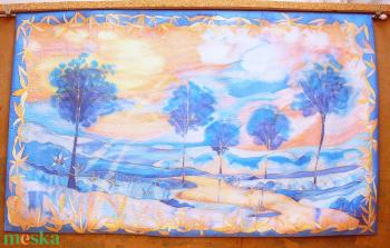 Hernyóselyem ágytakaró 74 x 135 cm