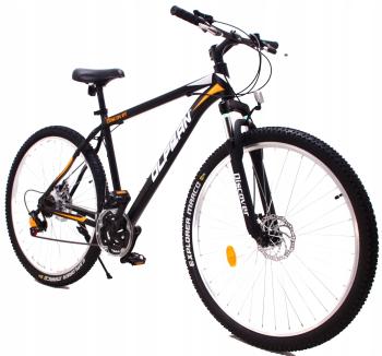 Mountain bike Discovery sus full disc 29" fekete/narancssárga