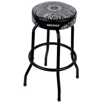ORTEGA Bar Stool 30 White Kaleidoscope (HN239138)