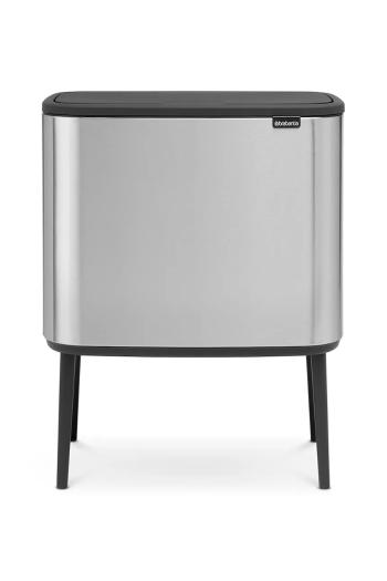Odpadkový kôš Brabantia Bo Touch 11 + 23 l šedá farba