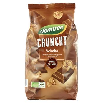 DENNREE Granola s mliečnou čokoládou BIO 750 g