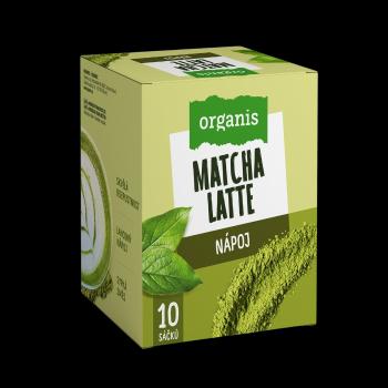 ORGANIS Matcha Latte 10 x 17 g