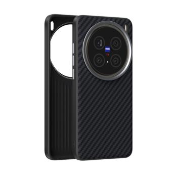 ABEEL C CARBON Ochranný kryt pre Vivo X200 Pro 5G BLACK