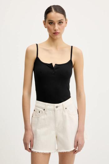 Top Hollister Co. čierna farba, KI339-5082