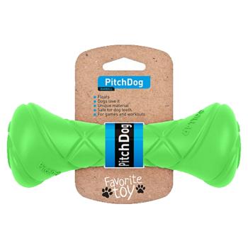 PITCHDOG Barbell penová činka pre psov zelená 1 ks