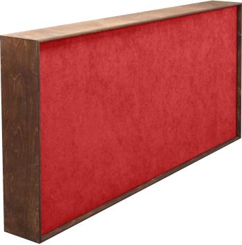 Mega Acoustic FiberExcellent120 Walnut/Red Absorpčný drevený panel