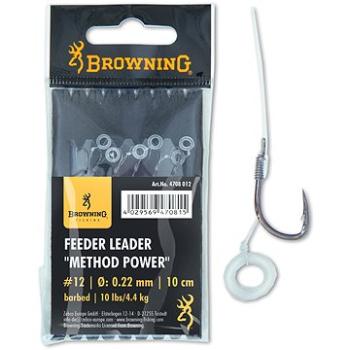 Browning Feeder Leader Method Power Pellet Band Veľkosť 16 0,20 mm 7,5 lbs/3,4 kg 10 cm 6 ks (4029569470839)