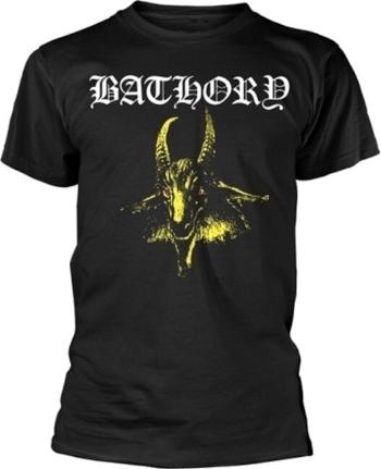 Bathory Tričko Goat (Yellow) Unisex Black L