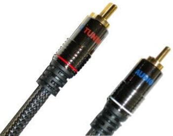 Audio Tuning 2 RCA - 2 RCA 3 m Čierna Hi-Fi Audio kábel