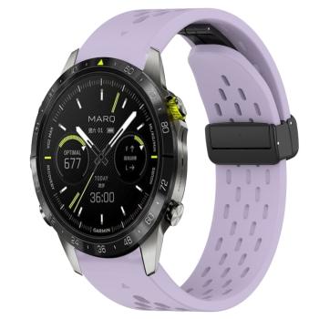 AIRY Silikónový remienok pre Garmin Epix Pro Gen 2 47mm fialový