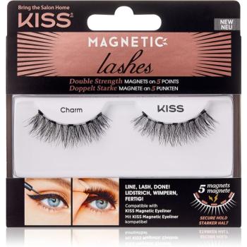 KISS Magnetic Lashes mihalnice pre aplikáciu na magnetickú linku 01 Charm 1 pár