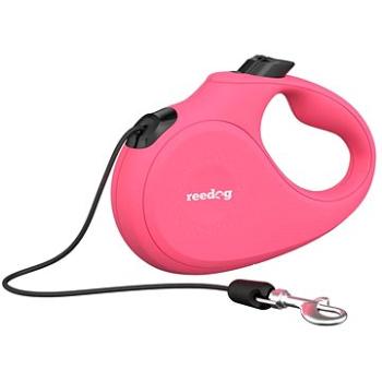 Reedog Senza Basic samonavíjacie vodítko S 12 kg / 5 m lanko / ružové (8596067304936)