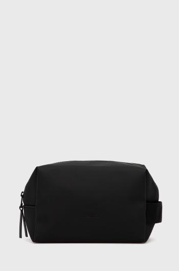 Kozmetická taška Rains 15580 Wash Bag Small 15580.01-Black, čierna farba