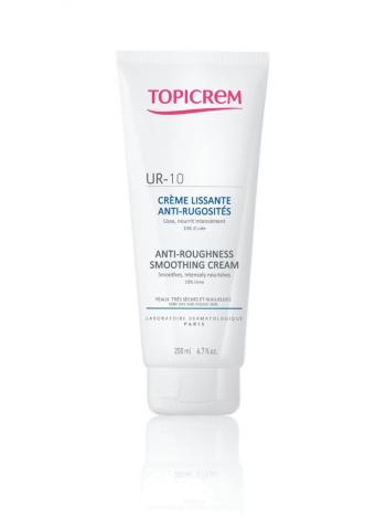 Topicrem Telový krém na hrubú a suchú pokožku UR10 (Anti Roughness Smoothing Cream) 200 ml