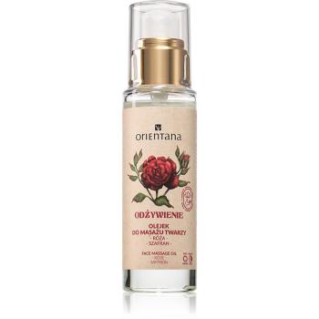 Orientana Japanese Rose & Saffron Face Oil omladzujúci pleťový olej 30 ml