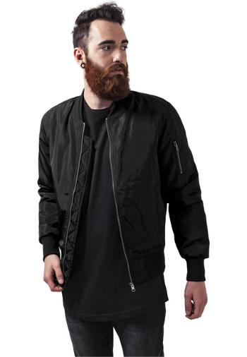 Urban Classics 2-Tone Bomber Jacket blk/blk - M