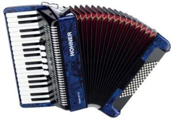 Hohner Bravo III 72 Klávesový akordeón Dark Blue