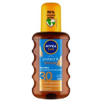 NIVEA Sun Olej na opaľovanie podporujúce zhnednutie Protect &amp; Bronze OF 30 200 ml