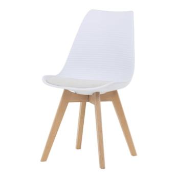Jedálenská stolička Autronic 48x82 cm biela plast CT-X7056 WT