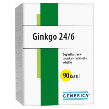 GENERICA Ginkgo 24/6 90kapsúl