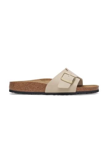 Šľapky Birkenstock Catalina Birko-Flor dámske, béžová farba, 1029245