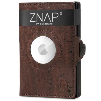 Slimpuro ZNAP Airtag Wallet, 8 kariet, priehradka na mince, 8,9 x 1,5 x 6,3 cm (Š x V x H), ochrana RFID