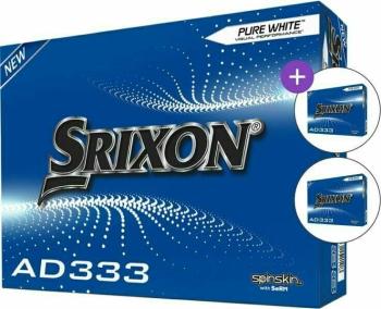 Srixon AD333 36 Balls SET White Golfové lopty