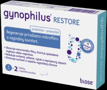 GYNOPHILUS RESTORE vaginálne tablety 2 ks