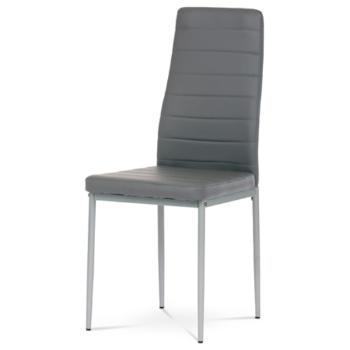 Jedálenská stolička Autronic 41x96 cm sivá ekokoža DCL-377 GREY