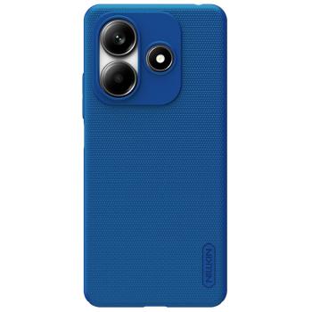 Nillkin Super Frosted PRO Xiaomi Redmi Note 14 5G műanyag hátlap tok, kék