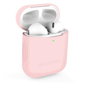 AlzaGuard Skinny Silicone Case na Airpods 1. a 2. generácie, ružové (AGD-ACSS1P)