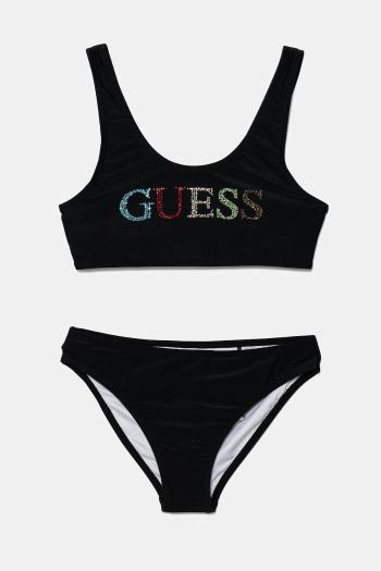 Dvojdielne detské plavky Guess 2-pak čierna farba, J5GZ00 KCA60
