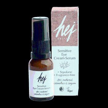 HEJ ORGANIC Omladzujúce očné krémové sérum pre citlivú pleť 15 ml