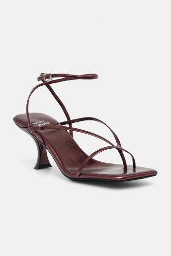 Sandále Jeffrey Campbell Fluxx bordová farba, JC-935-9-104