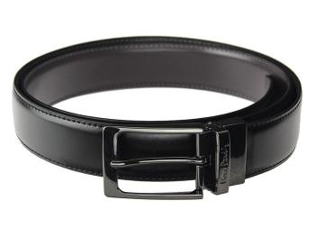 Oblekový obojstranný opasok Pierre Cardin BLACK-BROWN