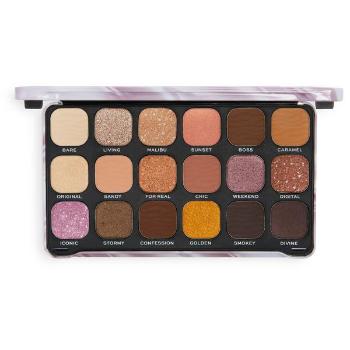 Revolution Paletka očných tieňov Forever Flawless (Shadow Palette Nude Silk ) 19,8 g