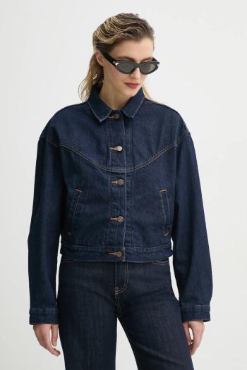 Bunda Levi's SHRUNKEN 90S TRCKR WSTRN tmavomodrá farba, prechodná, 001WO