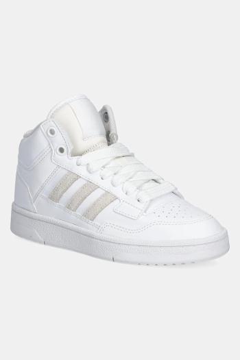 Detské tenisky adidas Originals RAPID COURT MID biela farba, JR0190