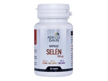 ADELLE DAVIS Selén 200 mcg 60 kapsúl