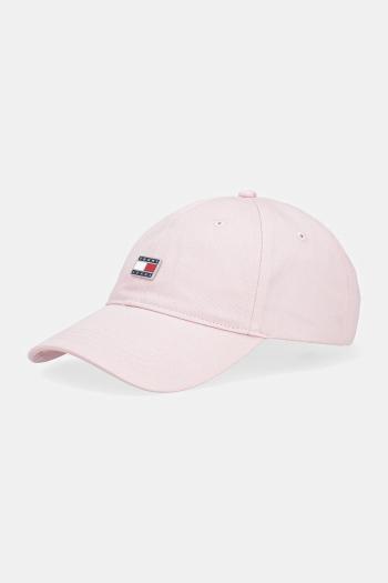Bavlnená šiltovka Tommy Jeans s nášivkou, AW0AW16986