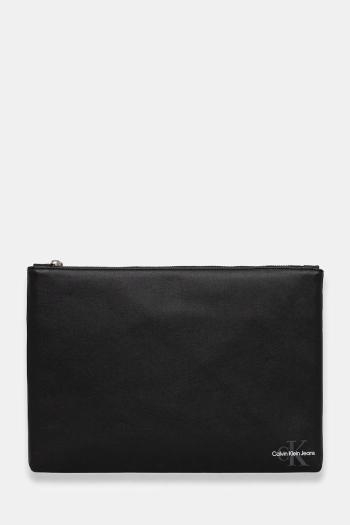 Calvin Klein Jeans čierna farba, LV04G1049G